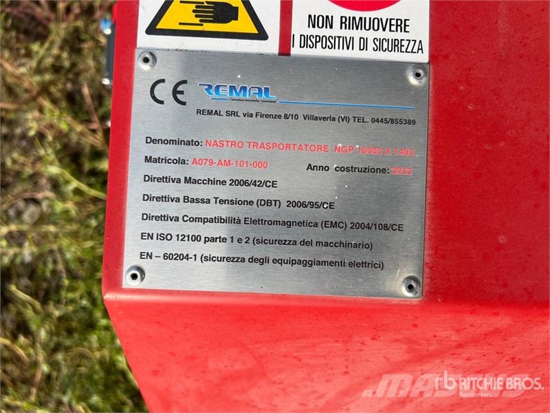 Remal NGP 10000 X 1400 Conveyor Construction - Others