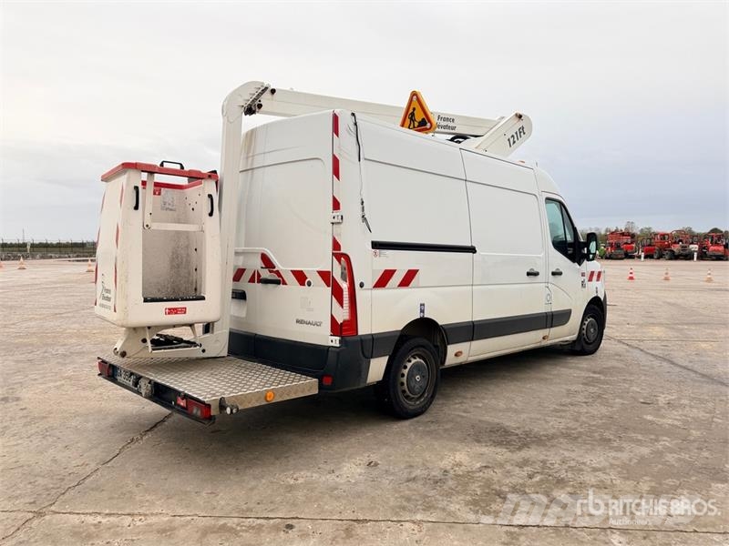 Renault 121F 10 m on Renault Master Camion Nacelle Bucket 车载式高空作业车