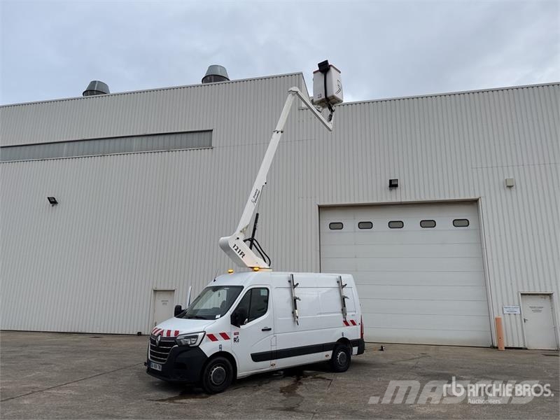 Renault 121F 10 m on Renault Master Camion Nacelle Bucket 车载式高空作业车