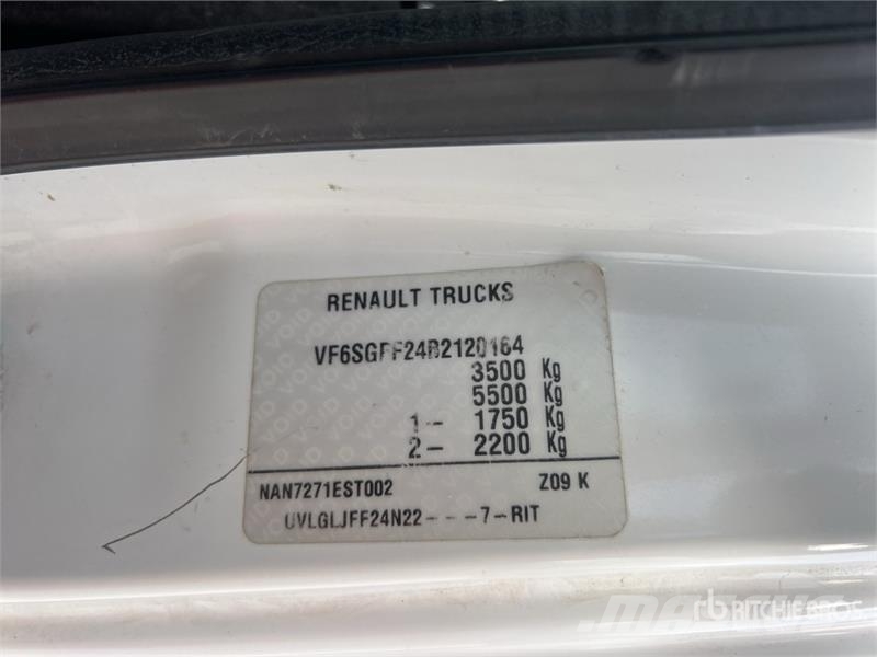 Renault 160 ALU/DS 16 m on Renault Maxity 110DXi Camion Na LKW-Arbeitsbühnen