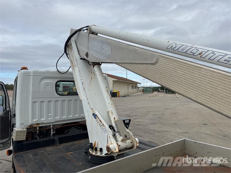 Renault 160ALU 16 m on Renault 110 DXi Camion Nacelle Buck Truck mounted platforms