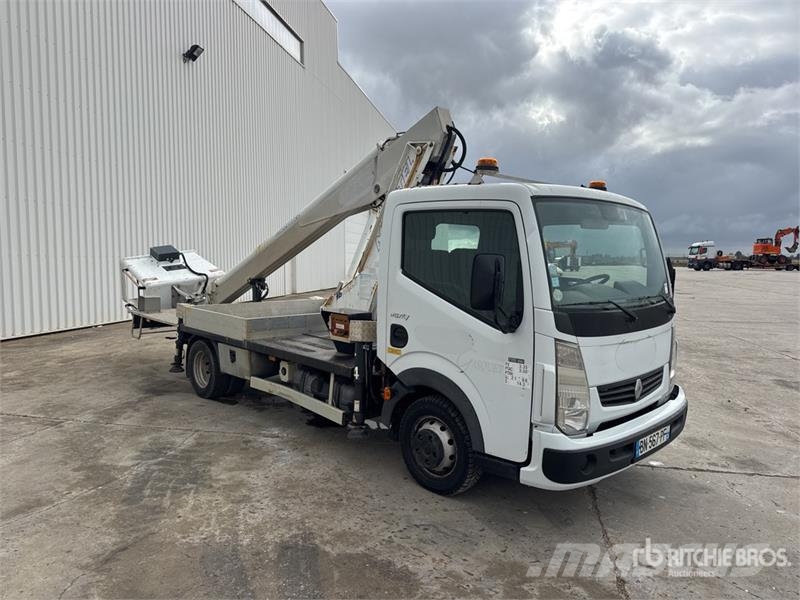 Renault 160ALU 16 m on Renault 110 DXi Camion Nacelle Buck Truck mounted platforms