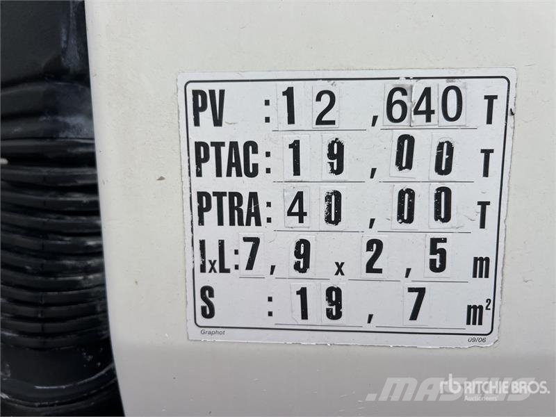 Renault 9000 L on Renault Premium 4x2 Camion Repandeuse A  Autocisterna