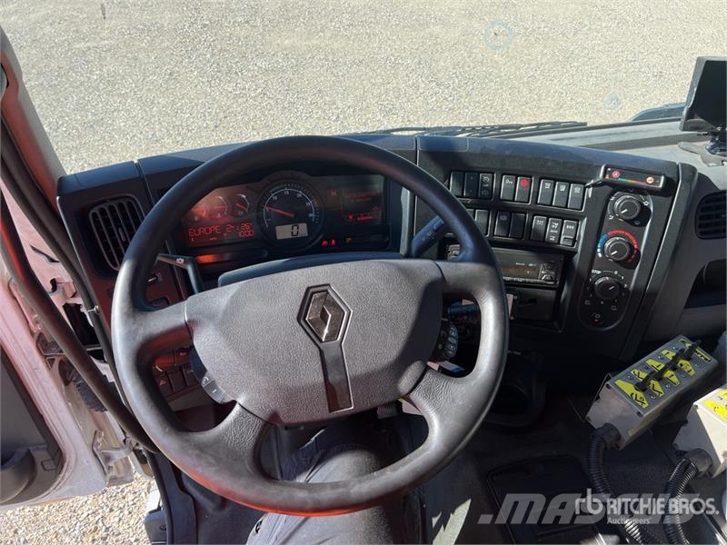 Renault D26.430 6x2 Camion Amplirol Roll-Off Truck Hidraulikus konténerszállító