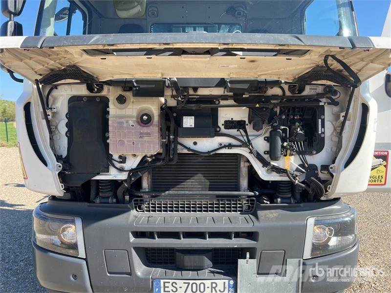 Renault D26.430 6x2 Camion Amplirol Roll-Off Truck Hidraulikus konténerszállító