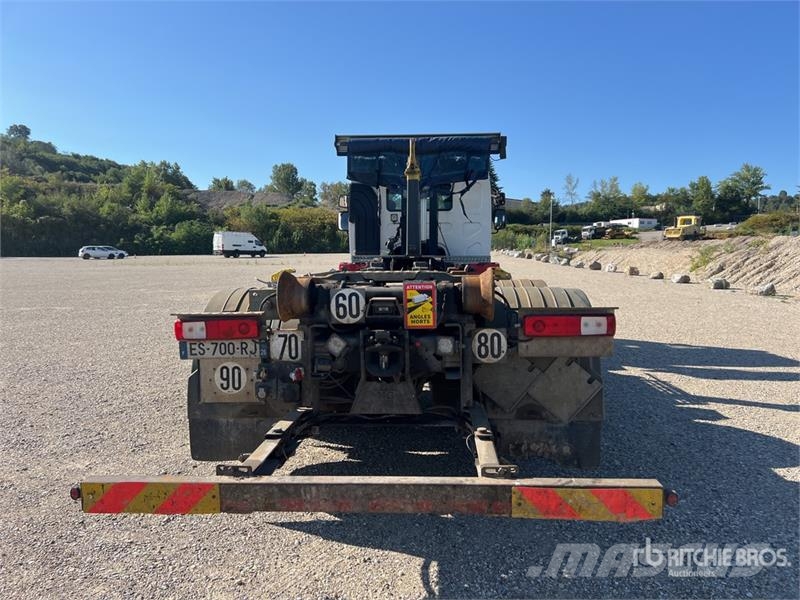 Renault D26.430 6x2 Camion Amplirol Roll-Off Truck Hidraulikus konténerszállító
