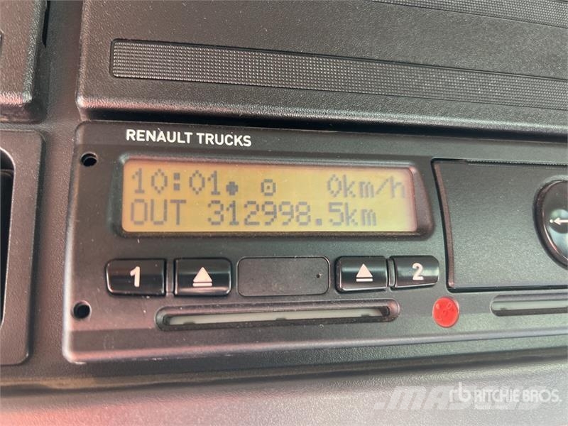 Renault D26.430 6x2 Camion Amplirol Roll-Off Truck Hidraulikus konténerszállító