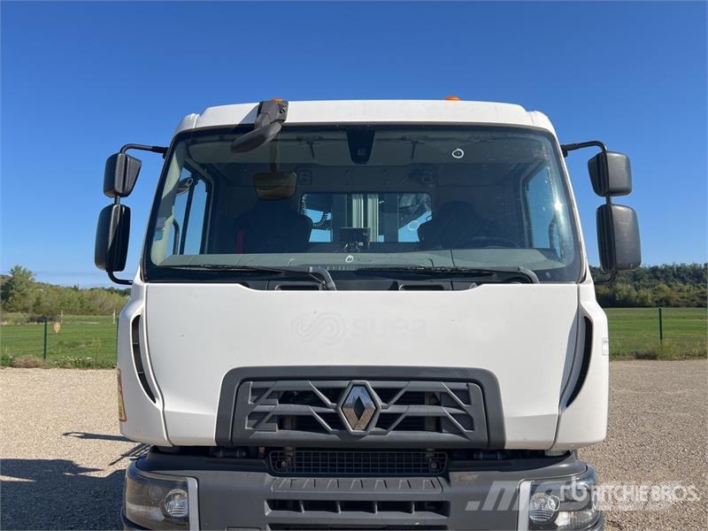 Renault D26.430 6x2 Camion Amplirol Roll-Off Truck Hidraulikus konténerszállító