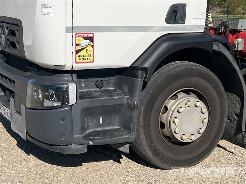 Renault D26.430 6x2 Camion Amplirol Roll-Off Truck Hidraulikus konténerszállító