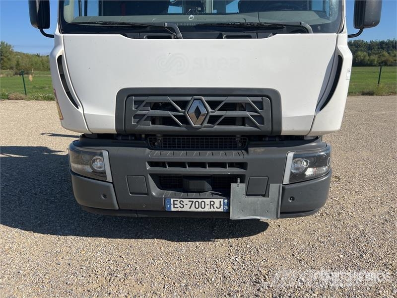 Renault D26.430 6x2 Camion Amplirol Roll-Off Truck Hidraulikus konténerszállító
