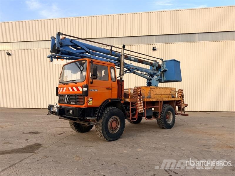Renault ETT14 12 m on Renault 110-150 4x4 Camion Nacelle LKW-Arbeitsbühnen