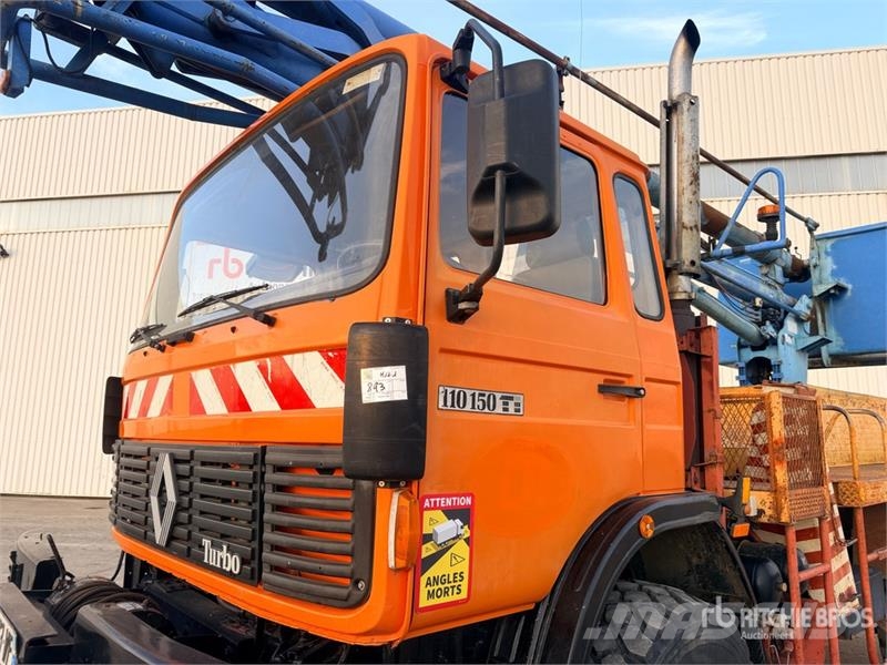 Renault ETT14 12 m on Renault 110-150 4x4 Camion Nacelle LKW-Arbeitsbühnen