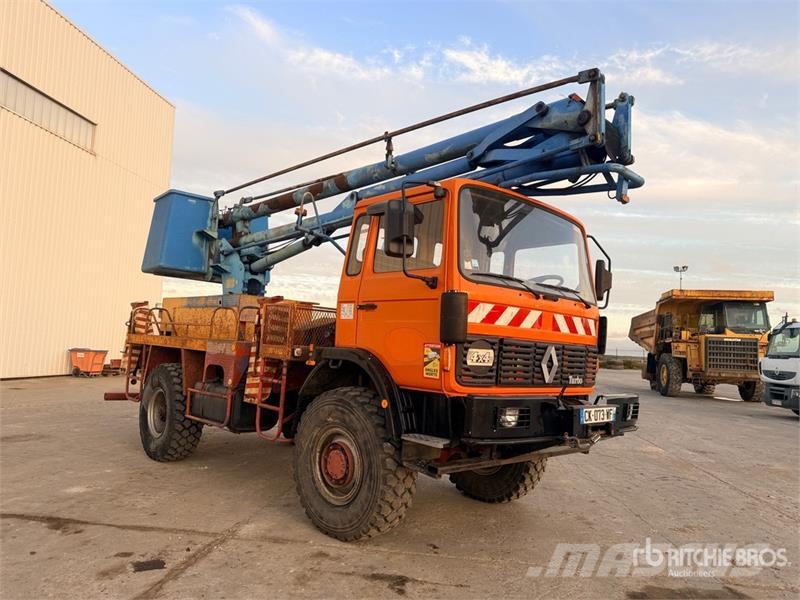Renault ETT14 12 m on Renault 110-150 4x4 Camion Nacelle LKW-Arbeitsbühnen