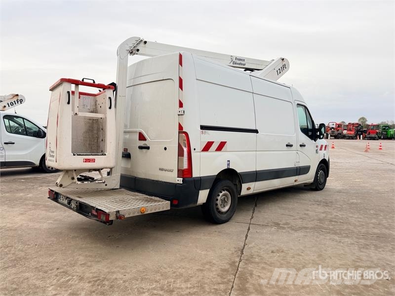 Renault France Elevateur 121FT 10 m on Renault Master Cam 车载式高空作业车