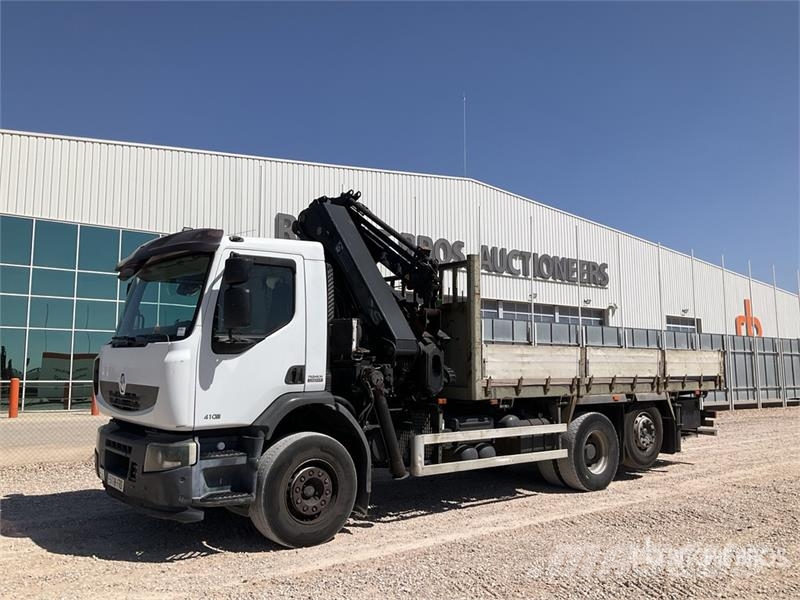 Renault Hiab 288-E 8800 kg Knuckle Boom on Renault Premiu Żurawie samochodowe
