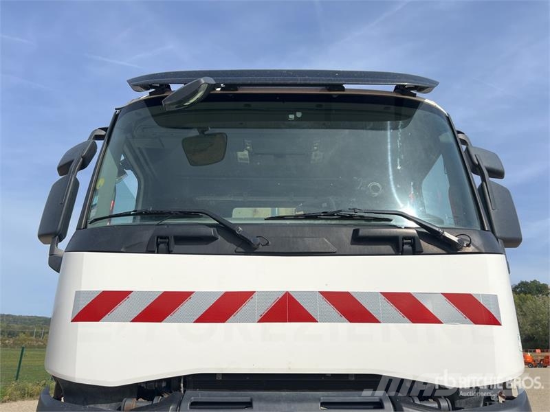 Renault K 480 8x4 Camion Benne remorquant Tri/A Dump Truck Billenő teherautók