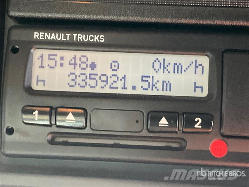 Renault K430 8x4 Twin-Steer Crew Cab Hooklift Truck Krokbil