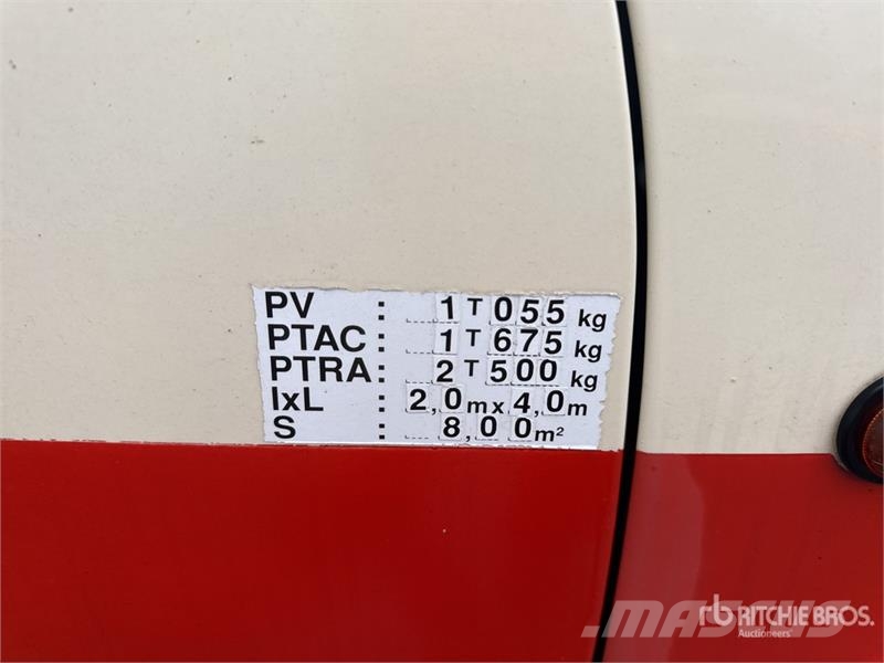 Renault Kangoo dCi 70 Vehicule Utilitaire Cargo Van (Inope Gesloten bedrijfswagens