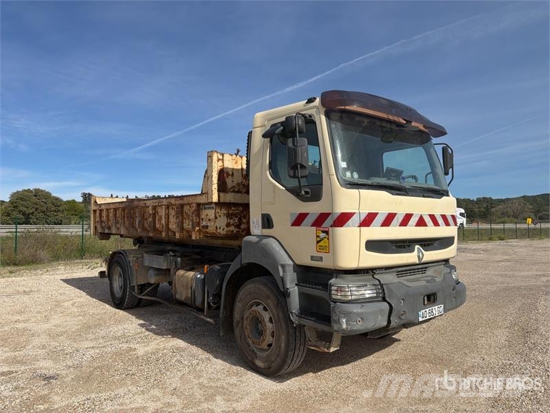 Renault Kerax 380dci 4x2 Camion Amplirol Roll-Off Truck شاحنات لوادر