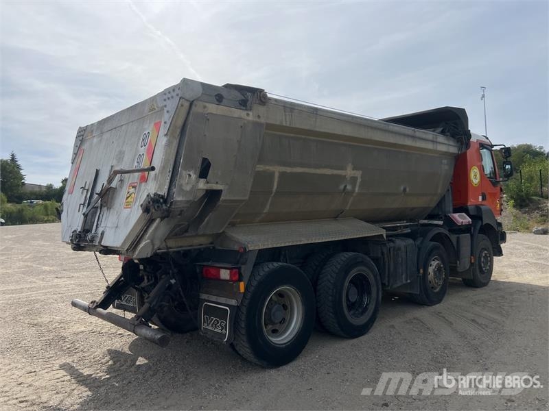 Renault KERAX 450 DXi 8x4 Twin-Steer Camion Benne Tri/A Du Tipper trucks