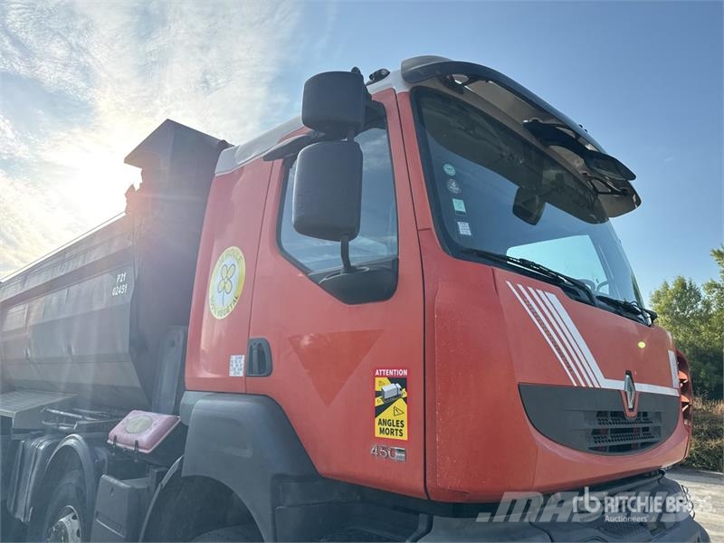 Renault KERAX 450 DXi 8x4 Twin-Steer Camion Benne Tri/A Du Tipper trucks