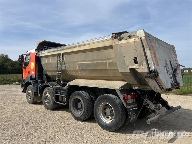 Renault KERAX 450 DXi 8x4 Twin-Steer Camion Benne Tri/A Du Tipper trucks