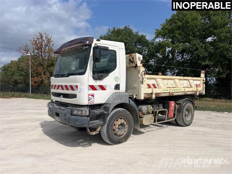 Renault Kerax 4x2 Camion Bi-Benne S/A Dump Truck (Inoperab Tippbilar