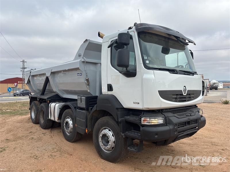 Renault Kerax 500DXI 8x4 Twin-Steer T/A Dump Truck Pašizgāzējs