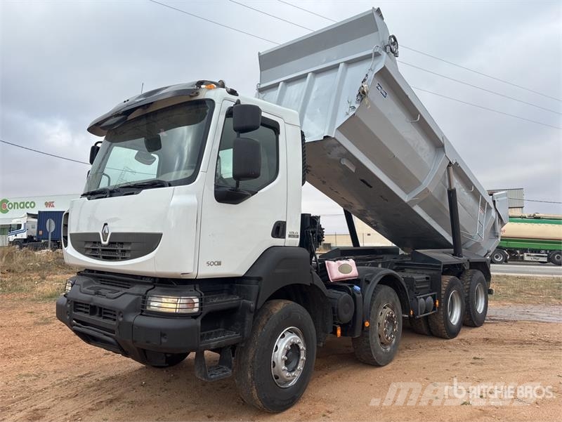 Renault Kerax 500DXI 8x4 Twin-Steer T/A Dump Truck Pašizgāzējs