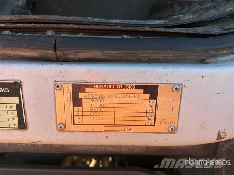 Renault Kerax460DXI 6x4 Camion Benne T/A Dump Truck Kiper tovornjaki