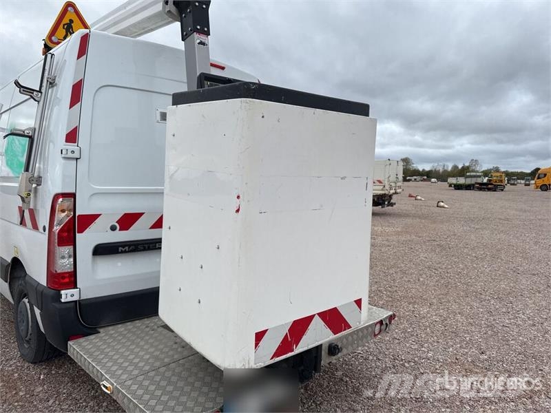 Renault Master Εναέριες πλατφόρμες τοποθετημένες σε φορτηγό
