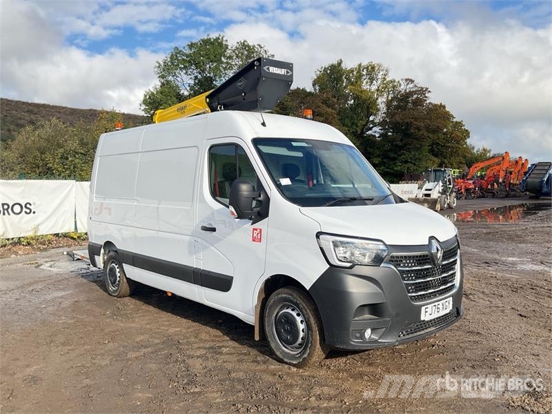 Renault Master 4x2 Bucket Truck (Unused) w/2023 Versalift  المنصات الهوائية المثبتة على شاحنة