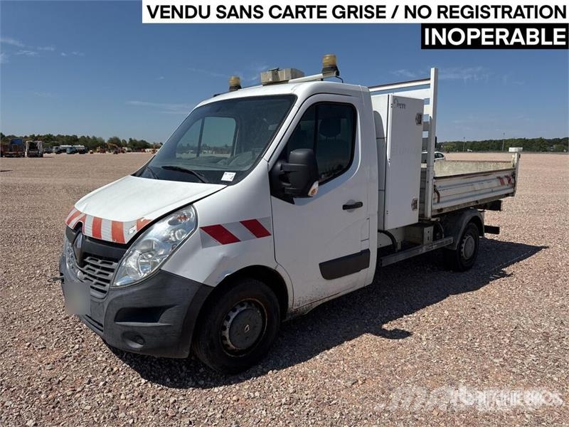 Renault Master 4x2 Camion Benne Dump Truck (Inoperable) Kiperi kamioni