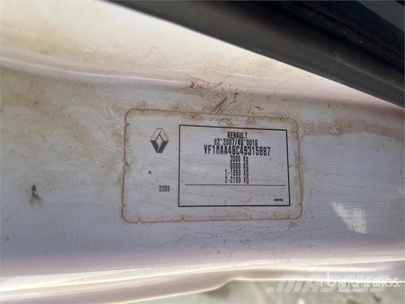 Renault Master dCi 100 Vehicule Utilitaire Cargo Van Furgonetas /Furgón