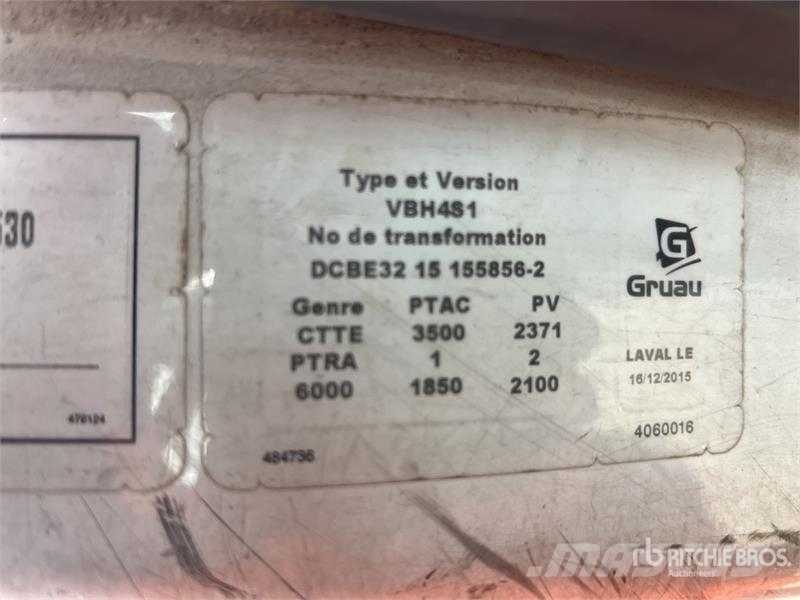 Renault Master dCi 125 4x2 Extended Cab Camion Benne Dump Camiones bañeras basculantes o volquetes