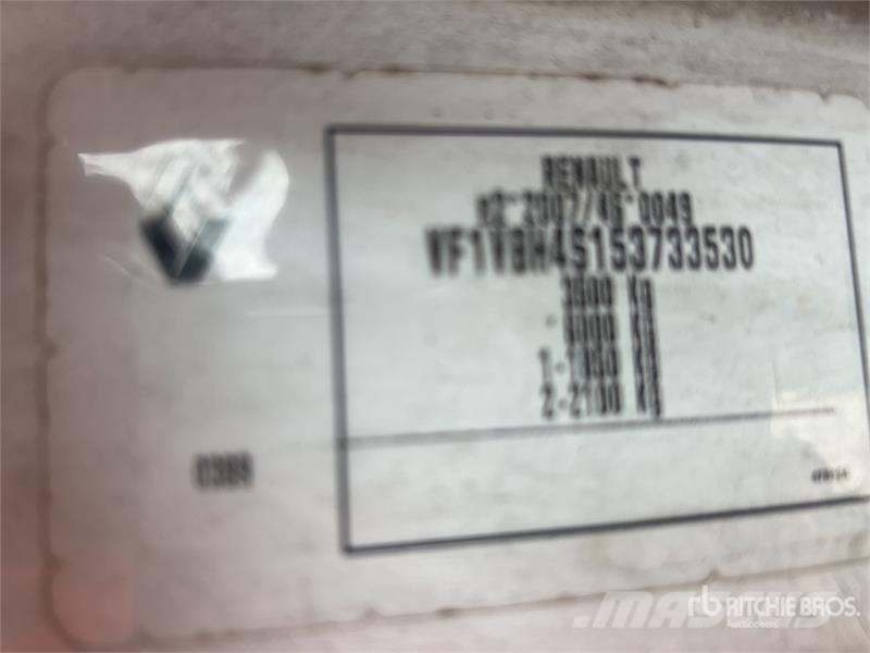 Renault Master dCi 125 4x2 Extended Cab Camion Benne Dump Camiones bañeras basculantes o volquetes