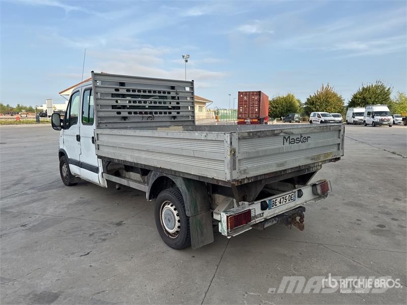 Renault Master dCi120 Camion Plateau Flatbed Truck Pritschenwagen/Pritschenwagen mit Seitenklappe