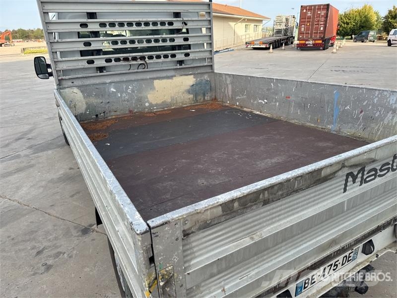 Renault Master dCi120 Camion Plateau Flatbed Truck Pritschenwagen/Pritschenwagen mit Seitenklappe