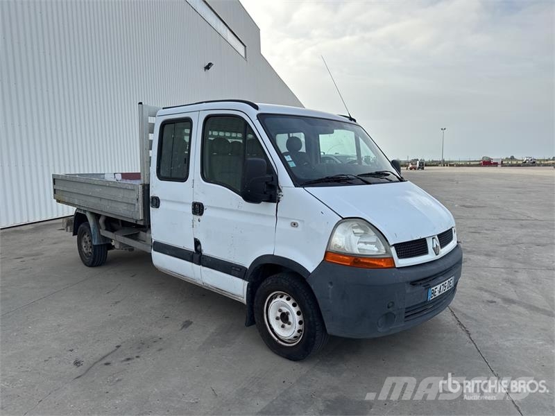 Renault Master dCi120 Camion Plateau Flatbed Truck Pritschenwagen/Pritschenwagen mit Seitenklappe