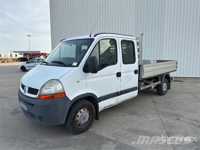 Renault Master dCi120 Camion Plateau Flatbed Truck Pritschenwagen/Pritschenwagen mit Seitenklappe