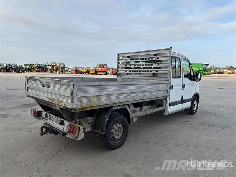 Renault Master dCi120 Camion Plateau Flatbed Truck Pritschenwagen/Pritschenwagen mit Seitenklappe
