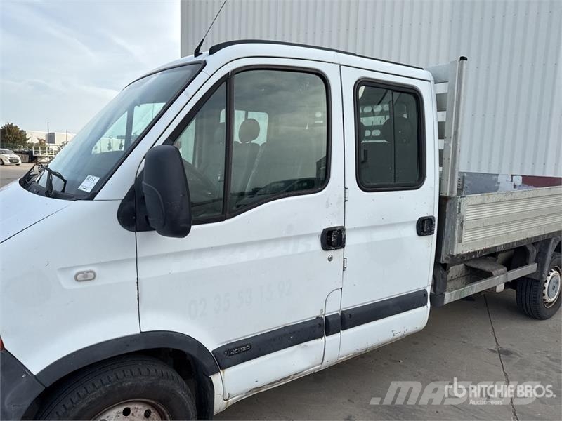 Renault Master dCi120 Camion Plateau Flatbed Truck Pritschenwagen/Pritschenwagen mit Seitenklappe