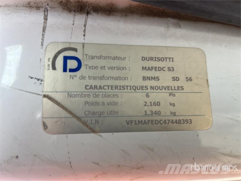 Renault Master dCi125 Vehicule Utilitaire Cargo Van شاحنة مقفلة