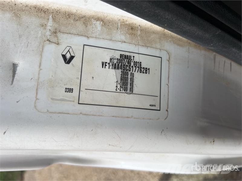 Renault Master DCI125 Vehicule Utilitaire Cargo Van Krovininiai furgonai