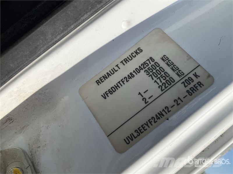 Renault Maxity 130DXI 4x2 Crew Cab Camion Benne Dump Truck Kipper