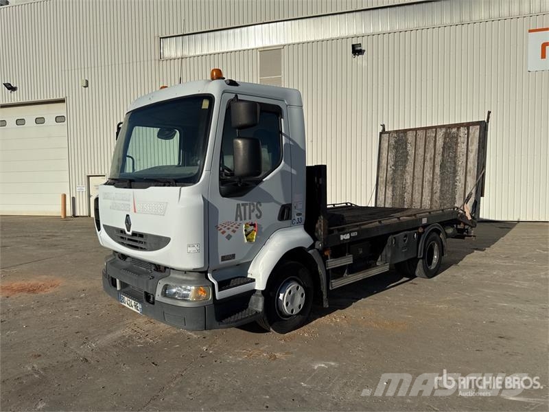 Renault Midlum 220 dCi 4x2 Camion Plateau Flatbed Truck Madelautod