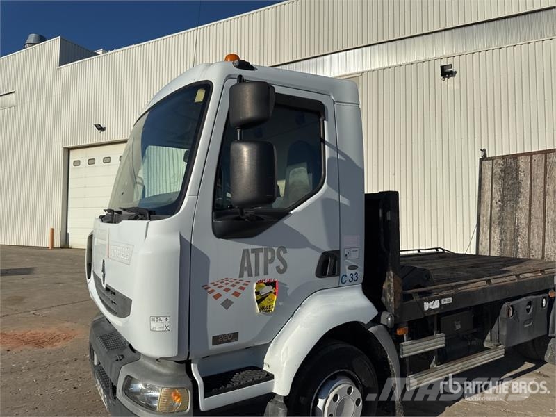Renault Midlum 220 dCi 4x2 Camion Plateau Flatbed Truck Madelautod