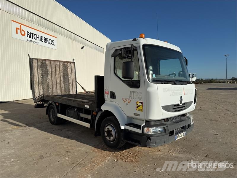 Renault Midlum 220 dCi 4x2 Camion Plateau Flatbed Truck Madelautod