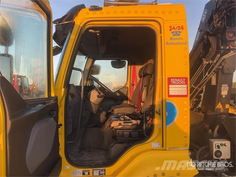 Renault Midlum 4x2 Crane Tow Truck Puksiirid