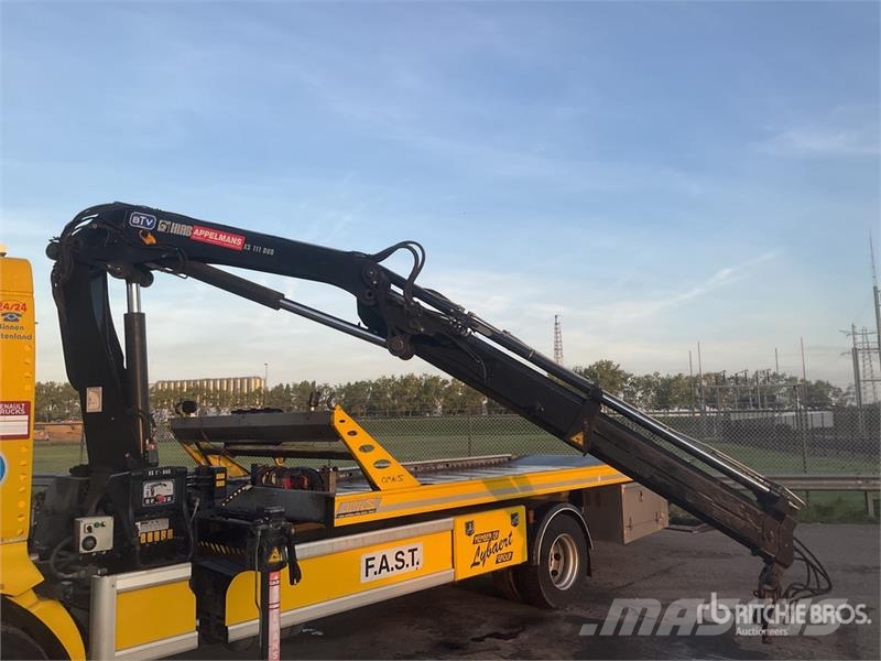 Renault Midlum 4x2 Crane Tow Truck Puksiirid